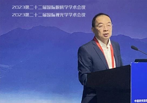 刘庆淮教授：高度近视盘周脉络膜血流改变的横断面研究